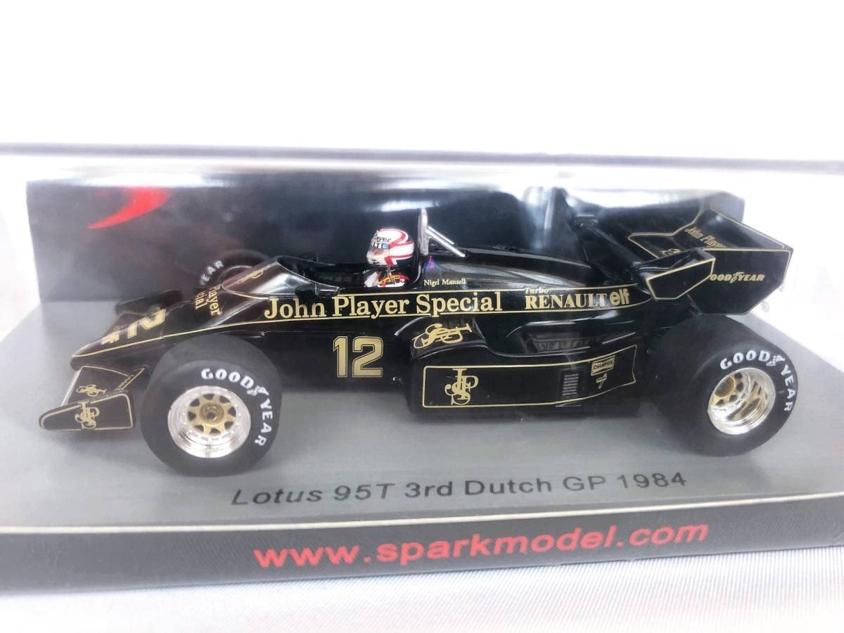 Amazon.co.jp: 1/43 ロータス 95T 1984 F1 オランダGP 3位 N.マンセル
